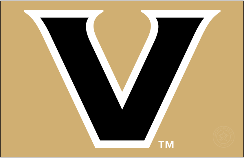 Vanderbilt Commodores 2022-Pres Primary Dark Logo v2 DIY iron on transfer (heat transfer)